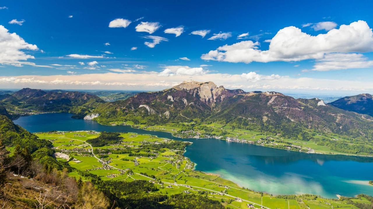 Apartement Zwoelferhorn Sankt Gilgen Esterno foto